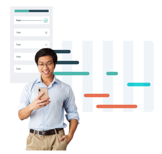 Gantt chart animatie