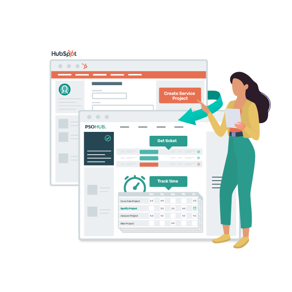 HubSpot time tracking