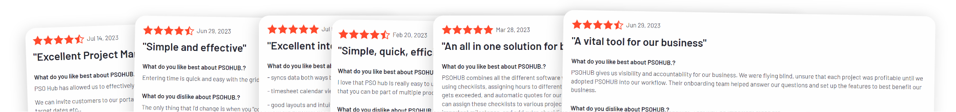 psohub g2 client reviews