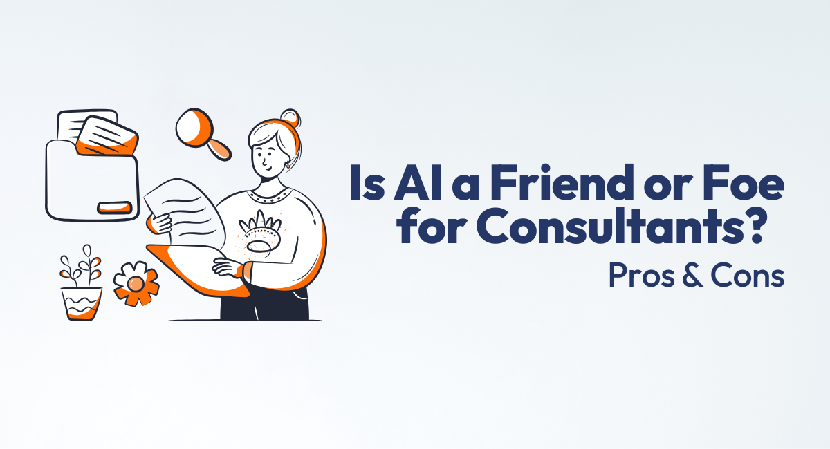 Pros and cons of AI for professional services consultants