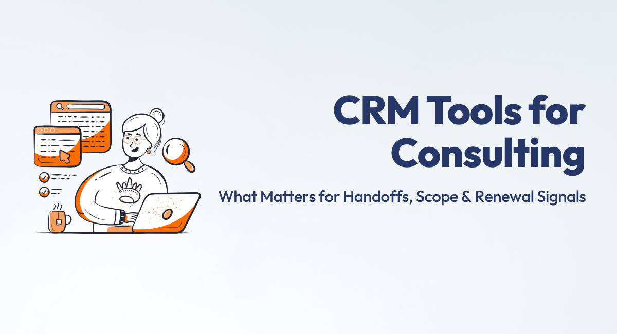 CRM tools for consulting